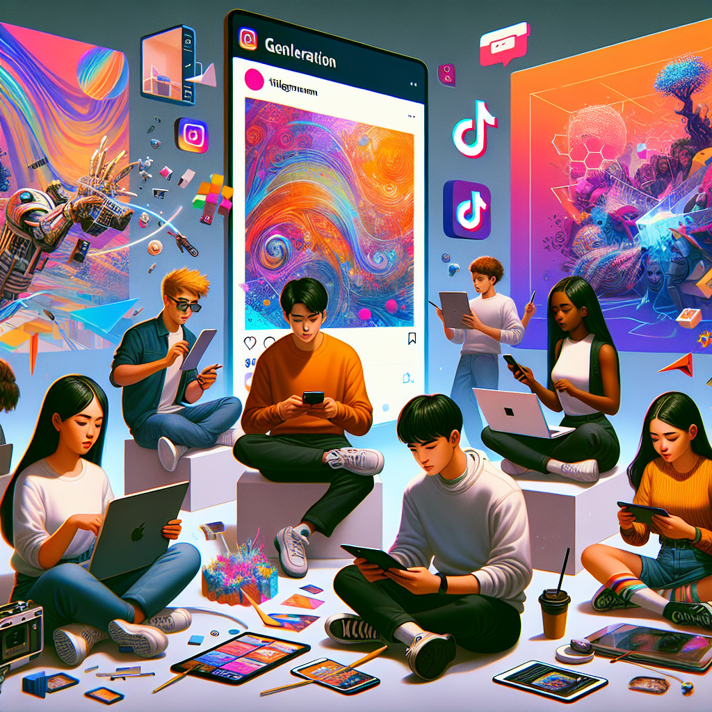 Generasi Z dan Seni Digital: Galeri Kini Ada di Instagram dan TikTok